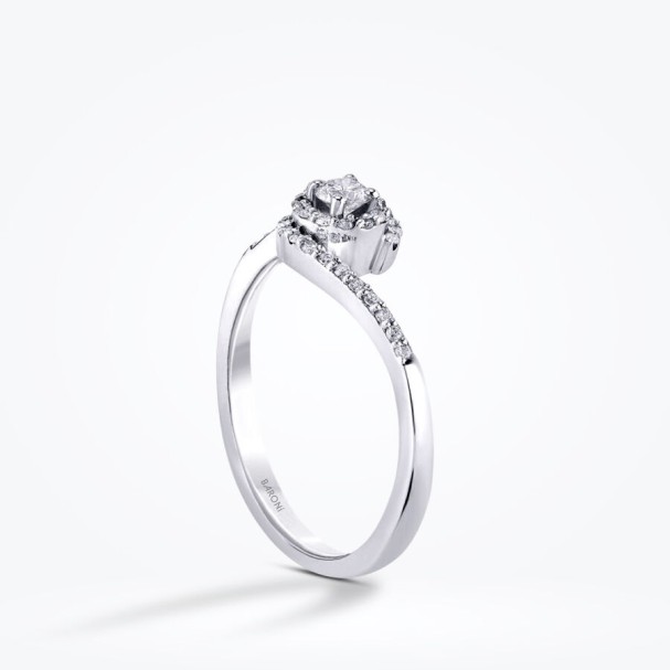 0.29 Karat Pırlanta Tektaş Trend Yüzük - Baroni Diamond (1)
