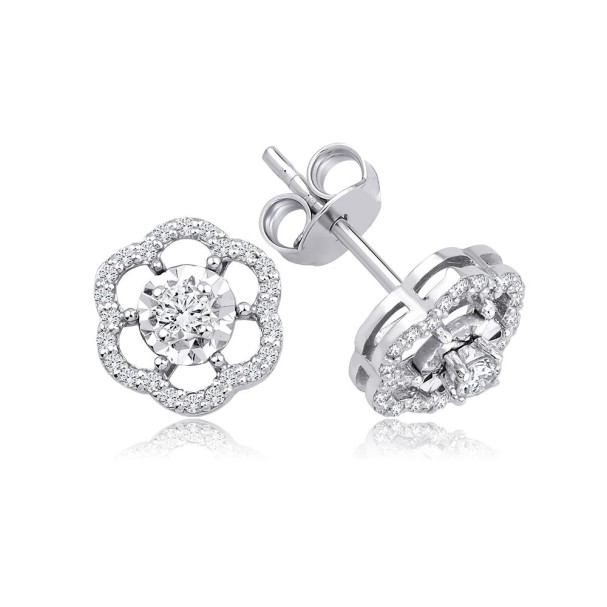 0.29 Karat Pırlanta Trend Küpe - Baroni Diamond