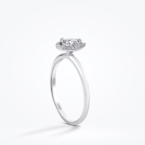 0.30 Karat Pırlanta Damla Tektaş Yüzük - Baroni Diamond (1)