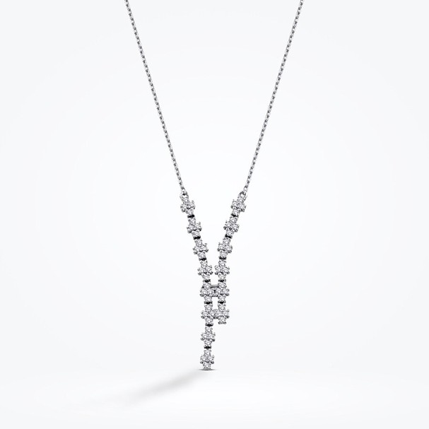 0.30 Karat Pırlanta İkili Kolye - Baroni Diamond (1)