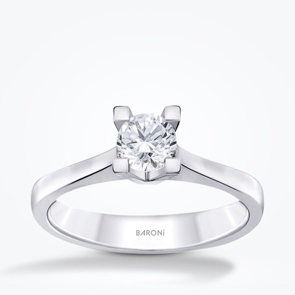0.30 Karat Pırlanta Tektaş Yüzük - Baroni Diamond