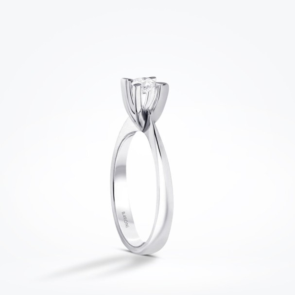 0.30 Karat Pırlanta Tektaş Yüzük - Baroni Diamond (1)