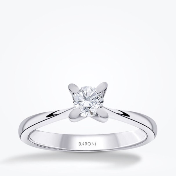 0.30 Karat Pırlanta Tektaş Yüzük - Baroni Diamond
