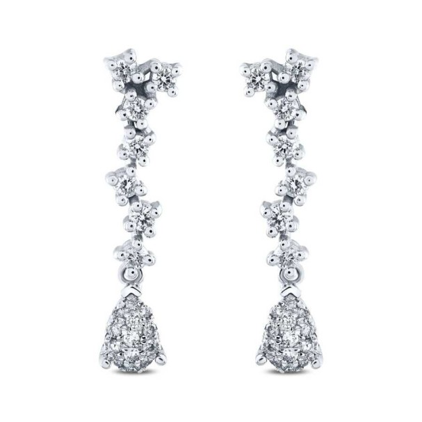 0.32 Karat Pırlanta Trend Küpe - Baroni Diamond