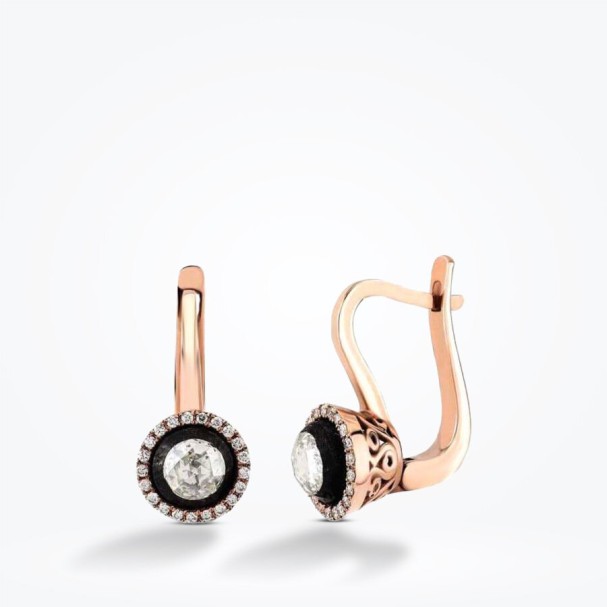 0.32 Karat Elmas Küpe - Baroni Diamond