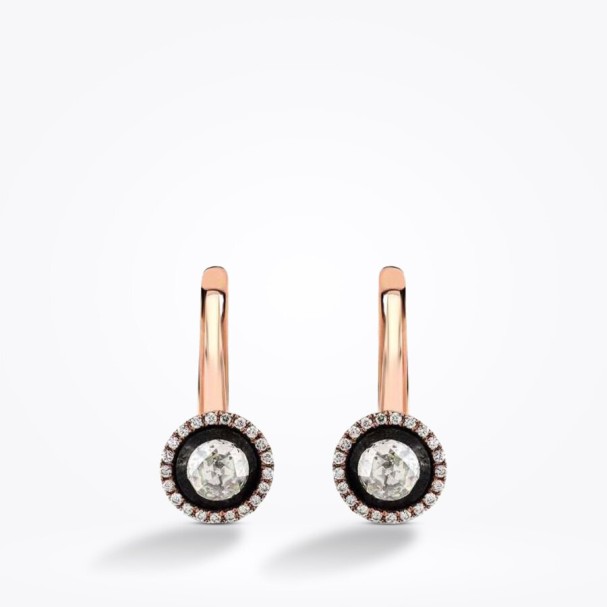 0.32 Karat Elmas Küpe - Baroni Diamond (1)