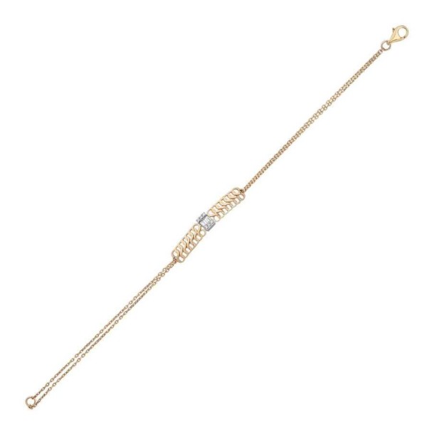 0.32 Karat Pırlanta Baget Bileklik - Baroni Diamond