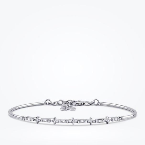 0.32 Karat Pırlanta Baget Kelepçe - Baroni Diamond
