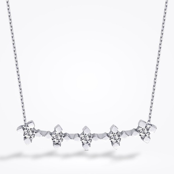 0.32 Karat Pırlanta Beştaş Kolye - Baroni Diamond
