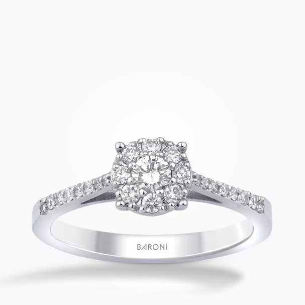 0.35 Karat Pırlanta Trend Yüzük - Baroni Diamond
