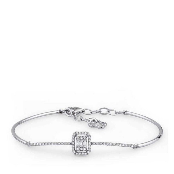 0.36 Karat Pırlanta Baget Kelepçe - Baroni Diamond