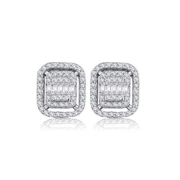 0.36 Karat Pırlanta Baget Küpe - Baroni Diamond