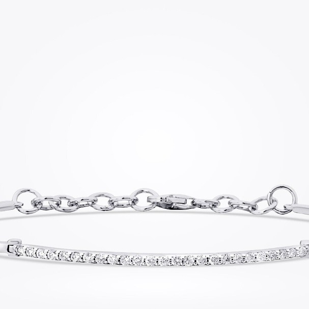 0.38 Karat Pırlanta Taşlı Kelepçe - Baroni Diamond (1)