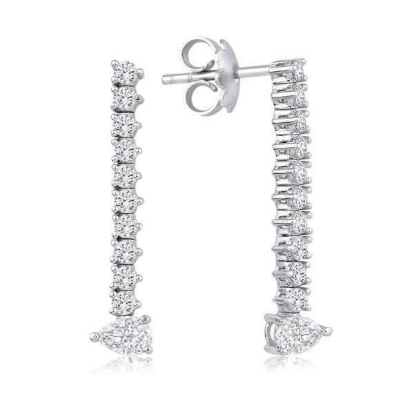 0.39 Karat Pırlanta Küpe - Baroni Diamond