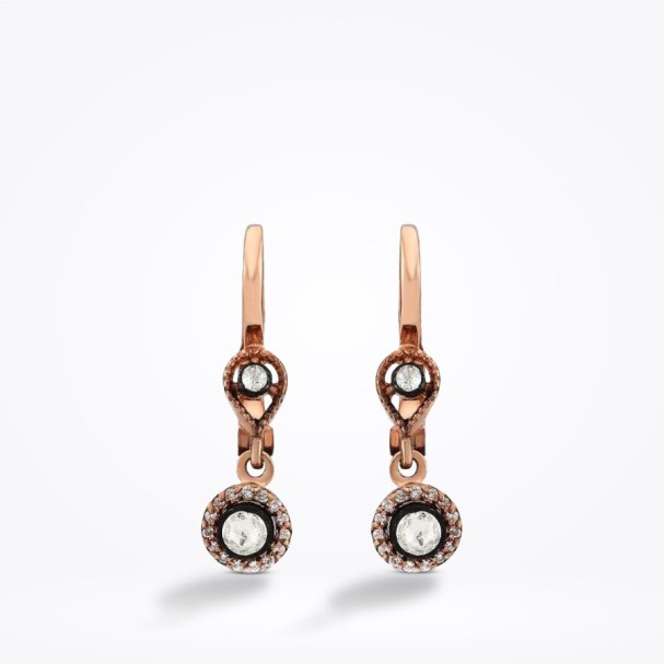 0.40 Karat Elmas Küpe - Baroni Diamond (1)