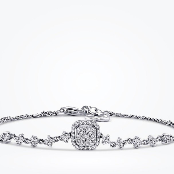 0.41 Karat Pırlanta Trend Bileklik - Baroni Diamond (1)