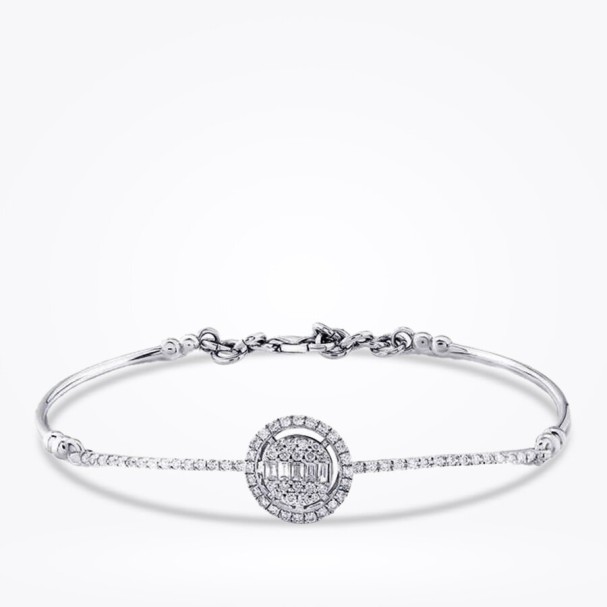 0.43 Karat Pırlanta Baget Kelepçe - Baroni Diamond
