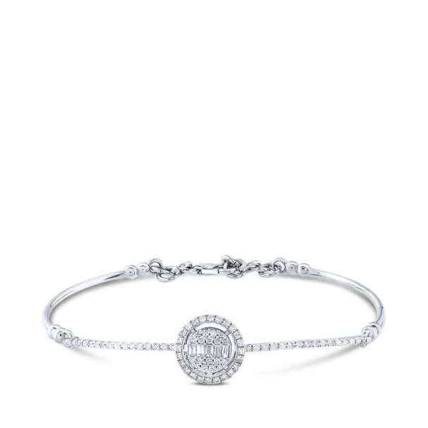 0.43 Karat Pırlanta Baget Kelepçe - Baroni Diamond