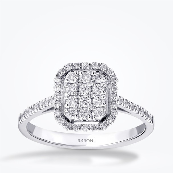 0.43 Karat Pırlanta Trend Yüzük - Baroni Diamond