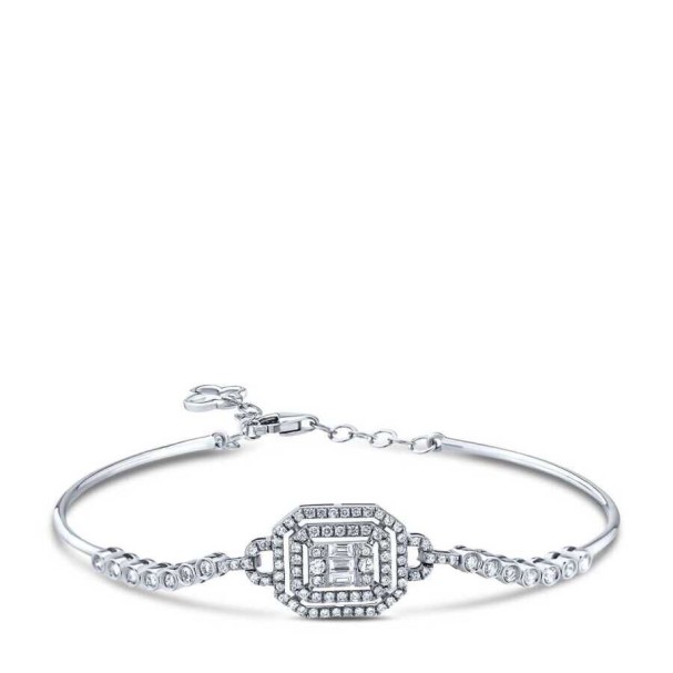 0.45 Karat Pırlanta Baget Kelepçe - Baroni Diamond