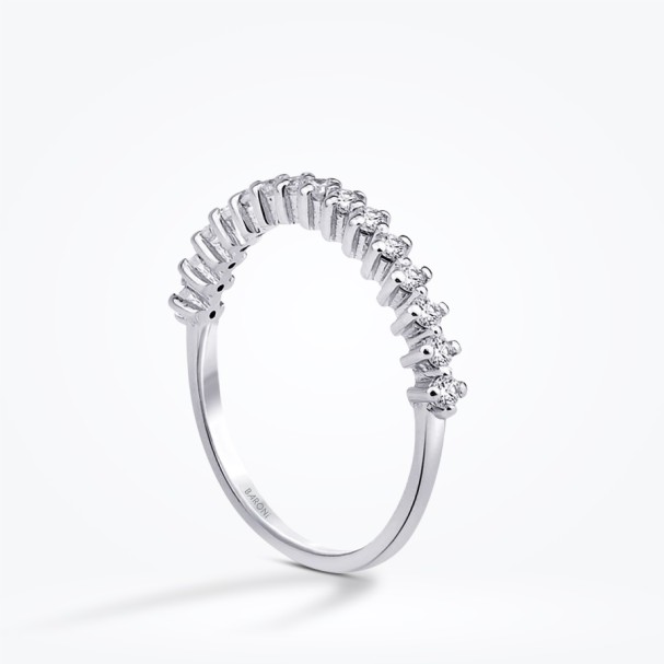 0.46 Karat Pırlanta Yarımtur Yüzük - Baroni Diamond (1)