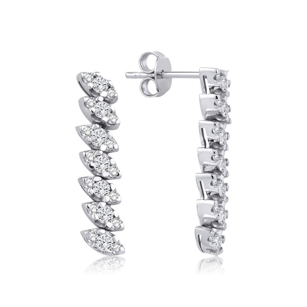 0.50 Karat Pırlanta Aurora Küpe - Baroni Diamond