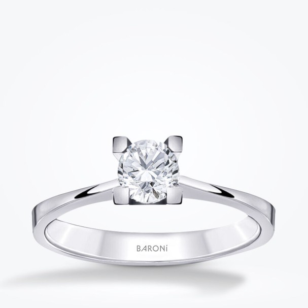 0.50 Karat Pırlanta Tektaş Yüzük - Baroni Diamond