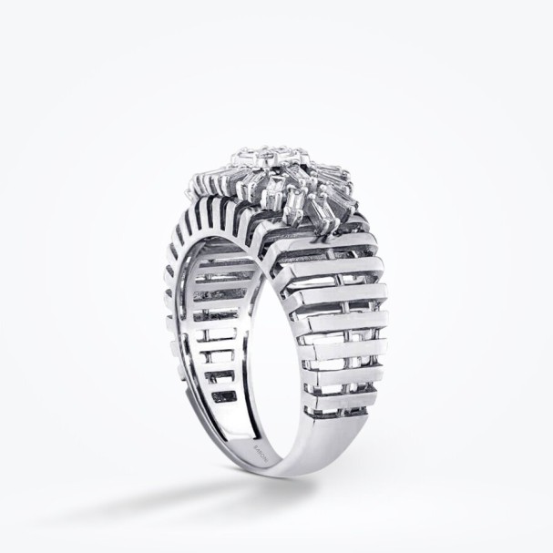 0.51 Karat Pırlanta Baget Yüzük - Baroni Diamond (1)