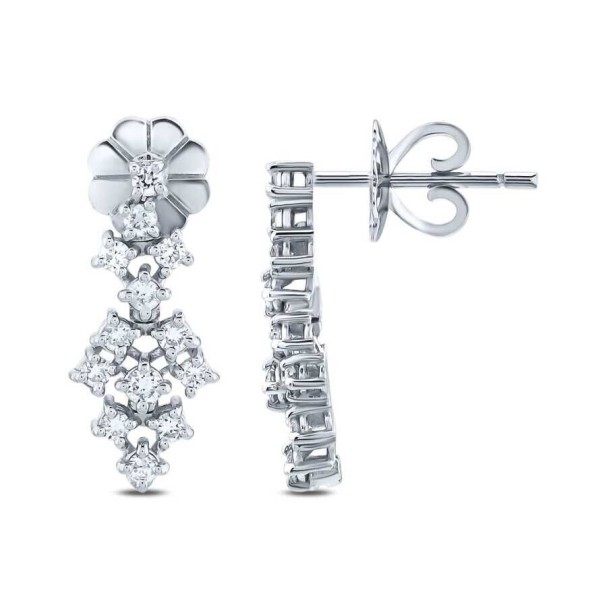 0.51 Karat Pırlanta Küpe - Baroni Diamond