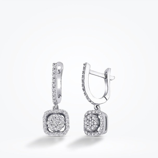 0.48 Karat Pırlanta Trend Küpe - Baroni Diamond (1)