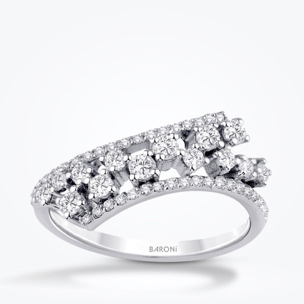 0.53 Karat Pırlanta Trend Yüzük - Baroni Diamond