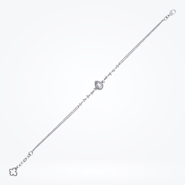 0.54 Karat Pırlanta Damla Elmas Bileklik - Baroni Diamond