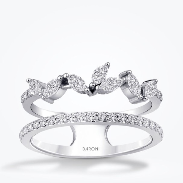 0.55 Karat Pırlanta Trend Yüzük - Baroni Diamond