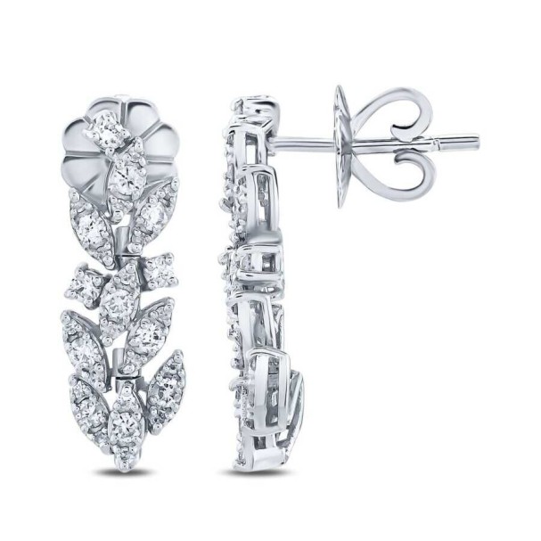 0.58 Karat Pırlanta Küpe - Baroni Diamond