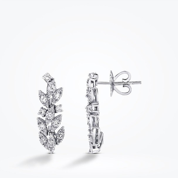 0.58 Karat Pırlanta Küpe - Baroni Diamond