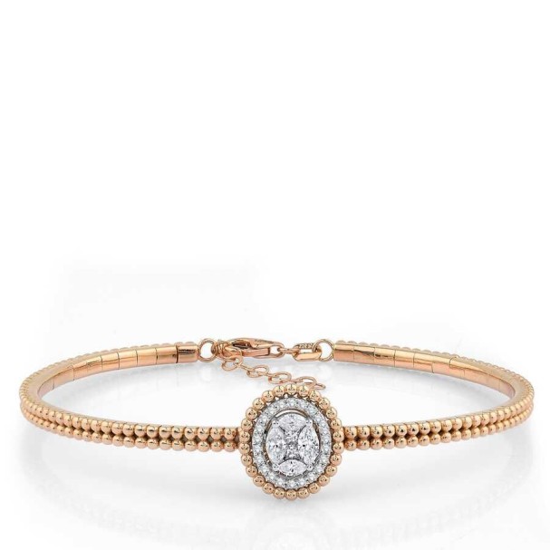 0.61 Karat Pırlanta Kelepçe - Baroni Diamond