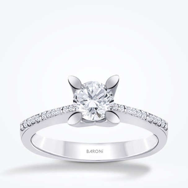 0.61 Karat Pırlanta Tektaş Yüzük - Baroni Diamond