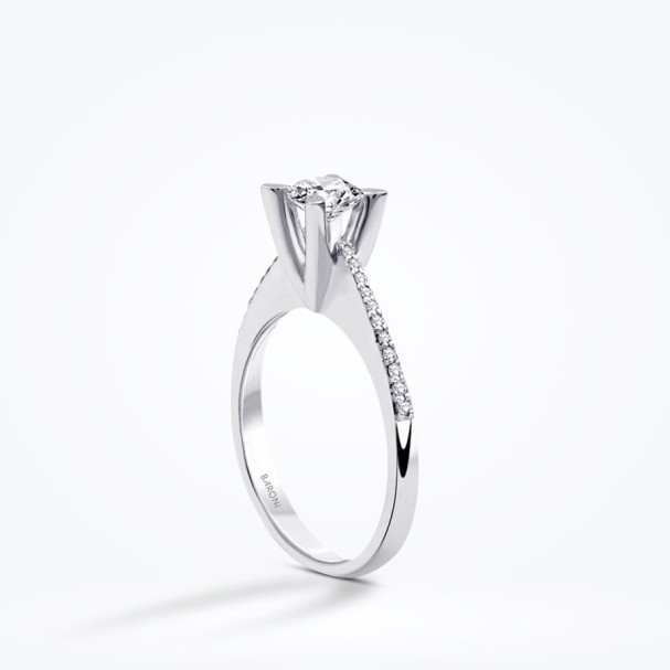 0.61 Karat Pırlanta Tektaş Yüzük - Baroni Diamond (1)