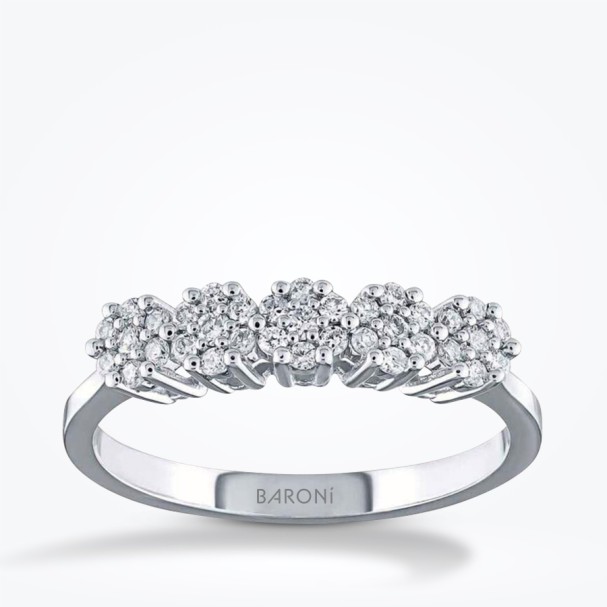 0.61 Karat Pırlanta Trend Koronet Yüzük - Baroni Diamond