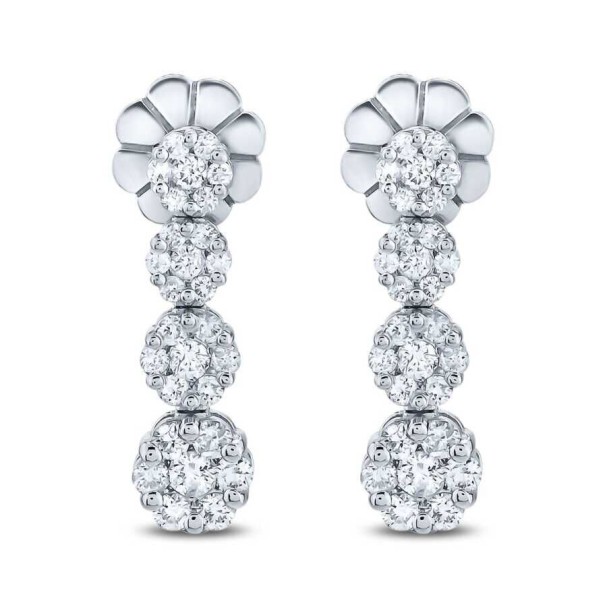 0.63 Karat Pırlanta Trend Küpe - Baroni Diamond (1)