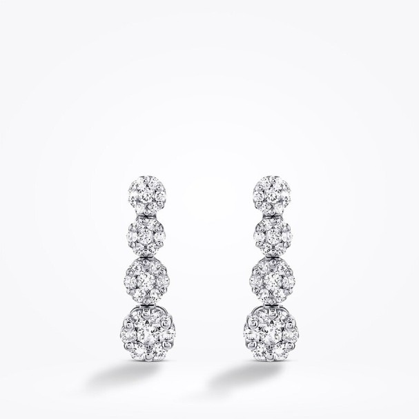 0.63 Karat Pırlanta Trend Küpe - Baroni Diamond (1)