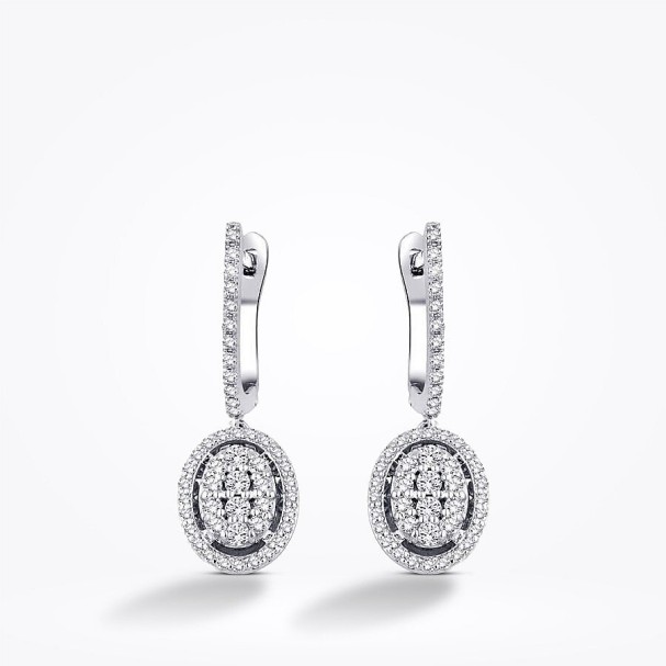 0.75 Karat Pırlanta Trend Küpe - Baroni Diamond (1)