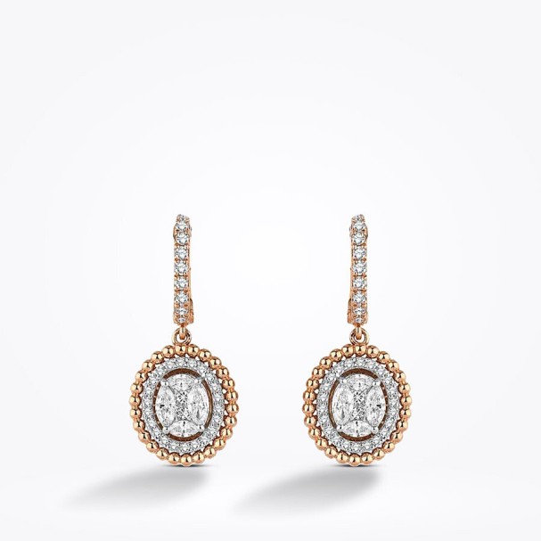 0.79 Karat Pırlanta Trend Küpe - Baroni Diamond (1)