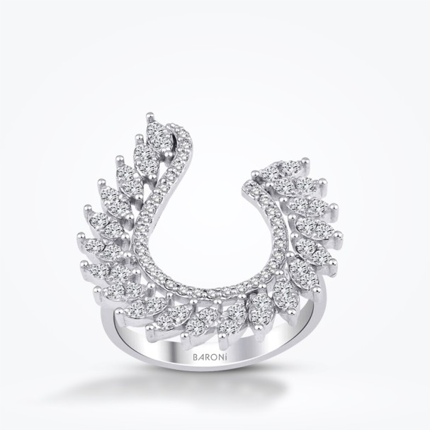 0.73 Karat Pırlanta Trend Yüzük - Baroni Diamond