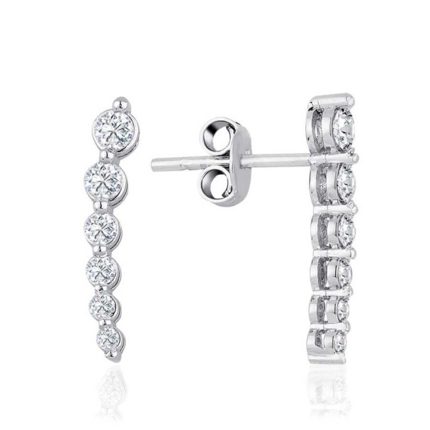 0.81 Karat Pırlanta Trend Küpe - Baroni Diamond