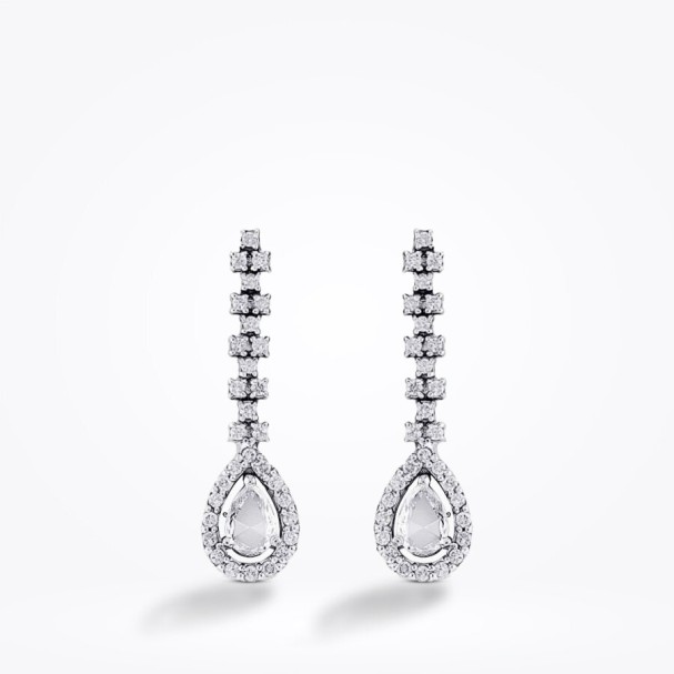 0.84 Karat Elmas Küpe - Baroni Diamond (1)