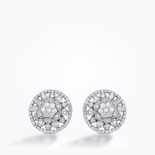 0.89 Karat Pırlanta Trend Küpe - Baroni Diamond (1)