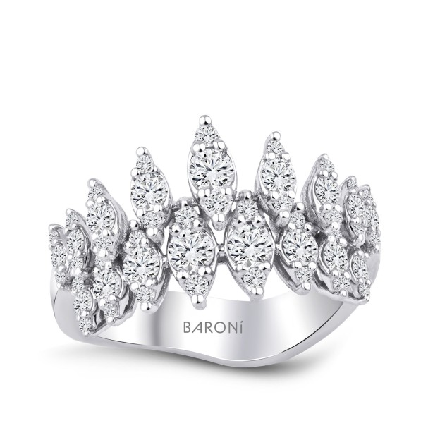 0.93 Karat Pırlanta Trend Yüzük - Baroni Diamond