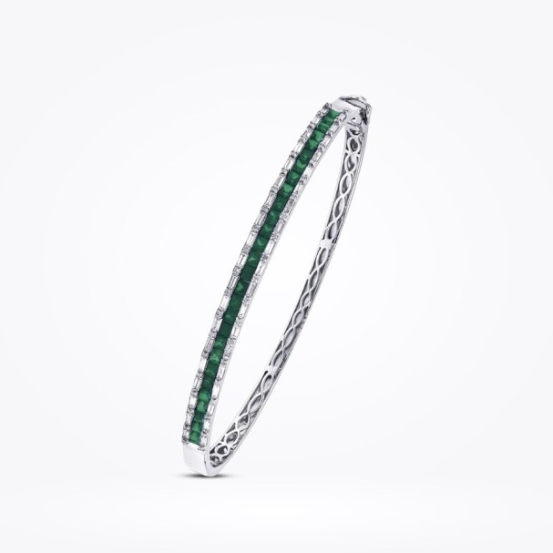 1.82 Karat Pırlanta Zümrüt Kelepçe - Baroni Diamond (1)