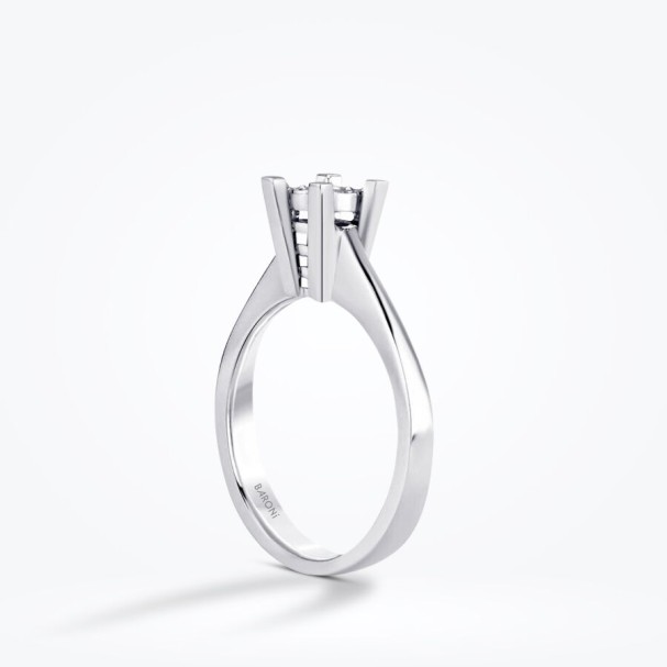 1 Karat Görünümlü Pırlanta Tektaş Yüzük - Baroni Diamond (1)